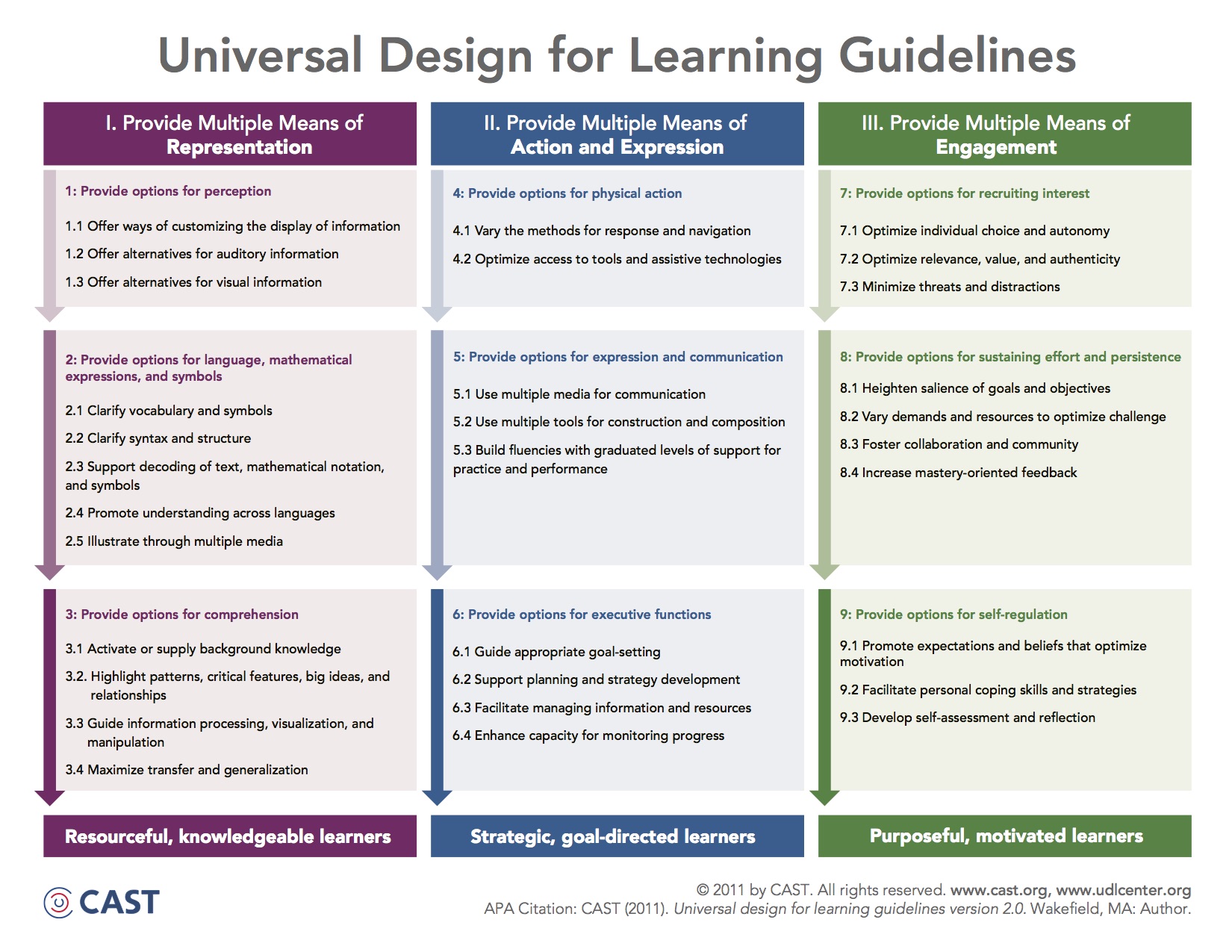 UDL Guidelines