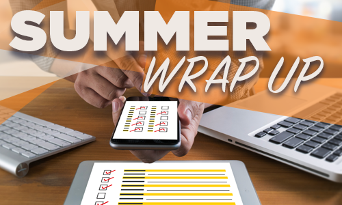 Summer Wrap Up