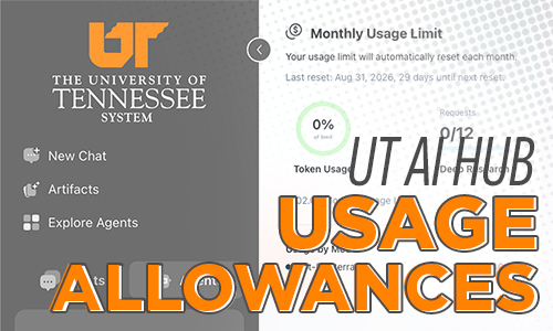 UT AI Hub: Usage Allowances