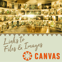 Links to Files and Images, Canvas logo