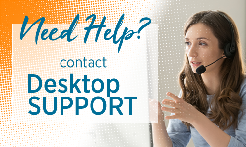 Contact Desktop Support