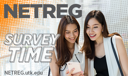 NETREG, Survey Time, netreg.utk.edu