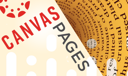 Canvas Pages