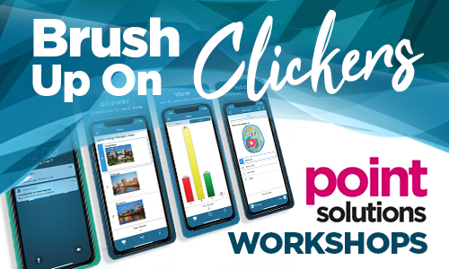Brush up on Clickers PointSolutions workshops, Clickers