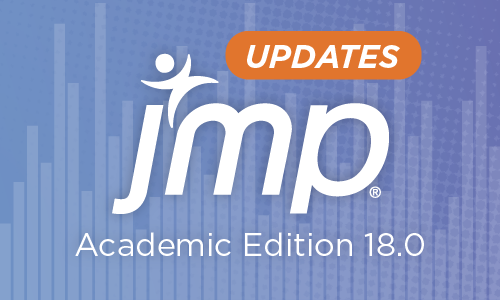 jmp umpdates Academic Edition 18