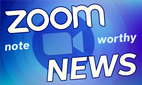 Noteworthy Zoom News, Zoom logo