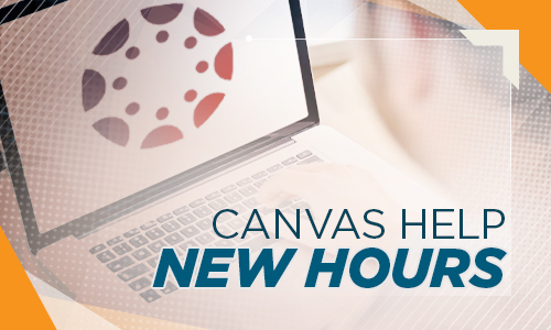 Canvas help new hours