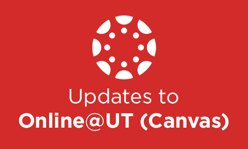 Updates to Online@UT Canvas