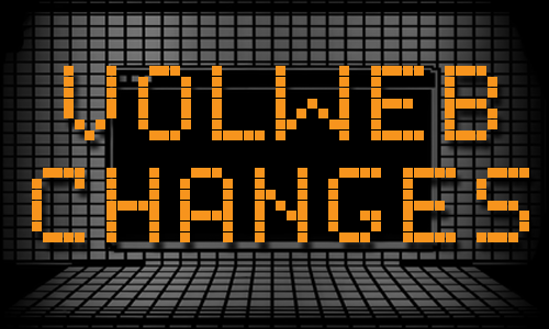 Volweb Changes