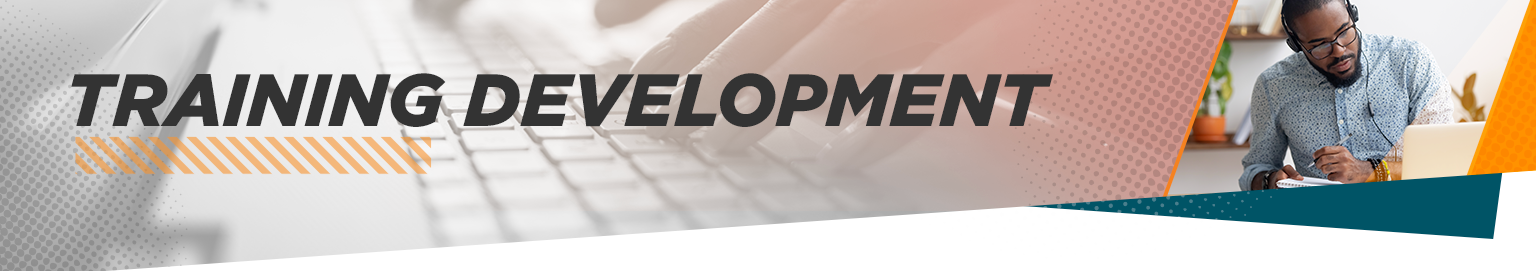 Training Development banner