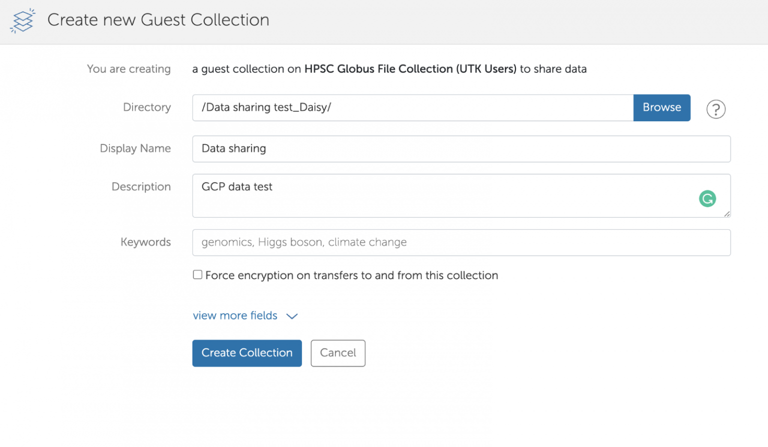 Data Sharing with Globus | Office of Innovative Technologies